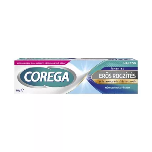 Corega műfogsorrögzítő krém ízmentes 40g