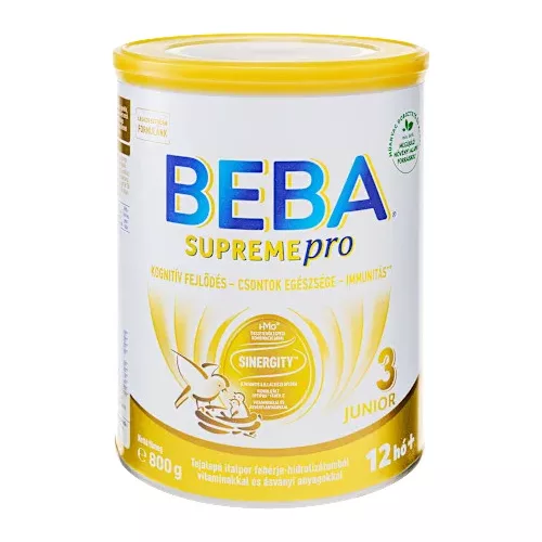Beba Supremepro 3 Junior tejalapú italpor 1-3 év 800g