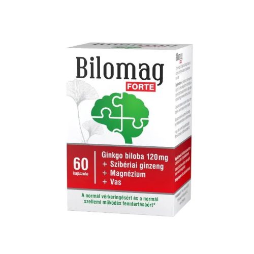 Bilomag FORTE Ginkgo 120mg kapszula 60x