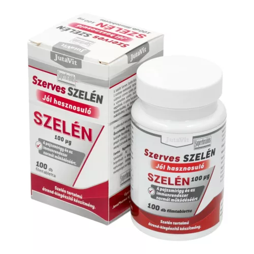JutaVit Szerves Szelén tabletta 100x