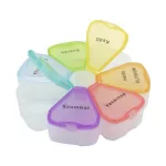 Elysium heti kerek gyógyszeradagoló - 7x1 1x