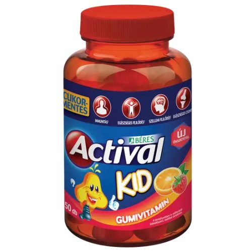 Actival KID gumivitamin Új összetétel 50x