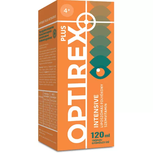 Optirex Plus Intensive liposzómás étrendkieg. foly 120ml