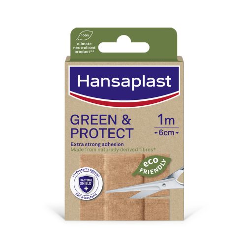 Hansaplast Green/Protect ökobarát ragtapasz 1mx 6