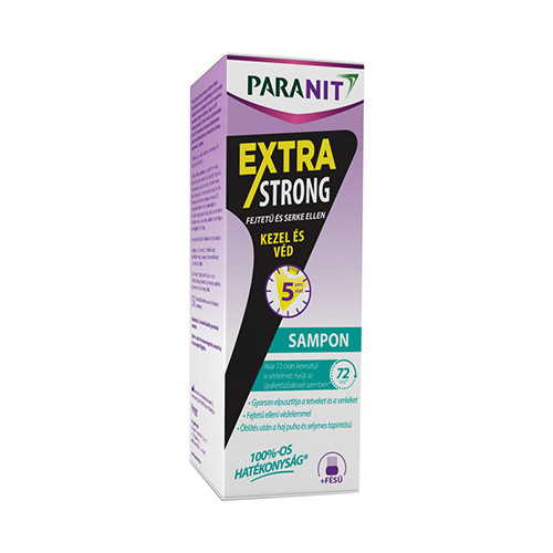 Paranit Extra Strong fejtetű kezelő sampon 200ml