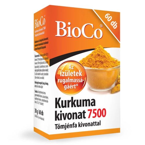 Bioco Kurkuma Tömjénfa kivonat kapszula 60x