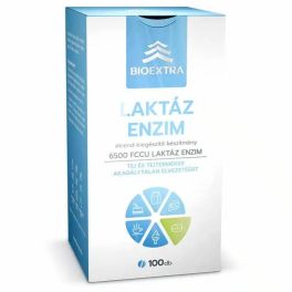 Laktáz enzim 6500FCCU rágótabletta eper Bioextra 100x
