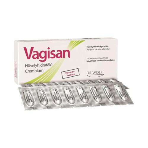 Vagisan Cremolum hüvelykúp hidratáló 16x