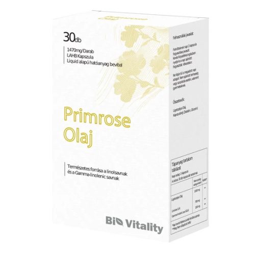 Primrose ligetszépe kapszula 30x BIO VITALITY 30x