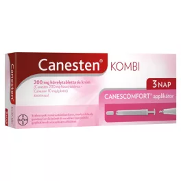 Canesten Kombi 200 mg hüvelytabletta és krém 3x200mg+20g