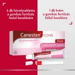 Canesten Kombi 200 mg hüvelytabletta és krém 3x200mg+20g
