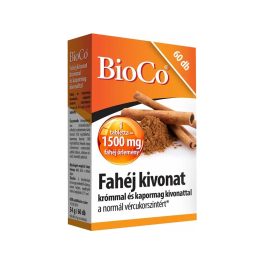 BioCo Fahéj kivonat tabletta 60x