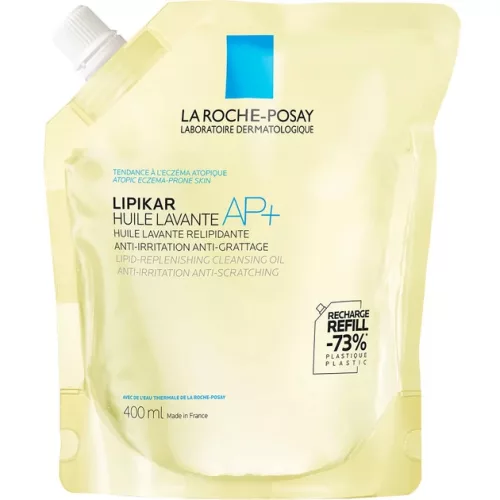 Lipikar AP+ olajtusfürdő utántöltő LRP 400ml
