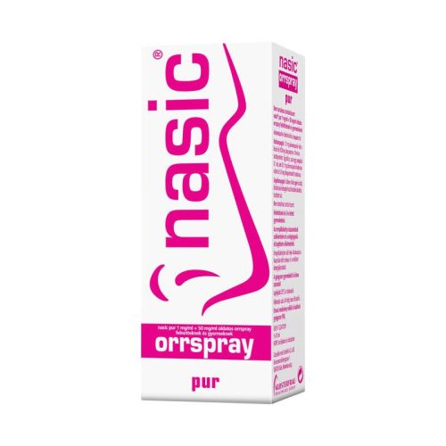 Nasic Pur 1 mg+50 mg/ml old.orrspray felnőtt/gyerm 10ml