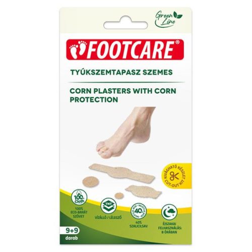 Foot Care tyúkszemtapasz szemes 18x (9+9)