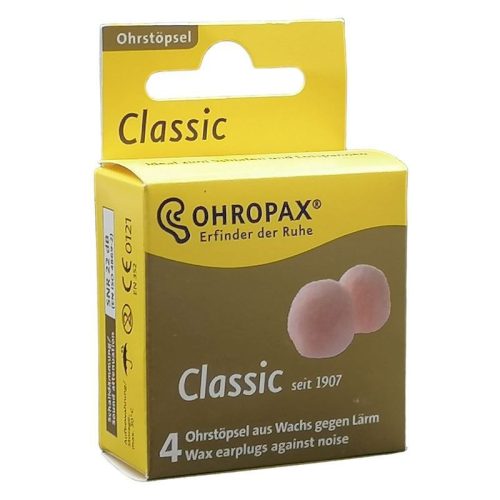 Füldugó Ohropax Classic akasztós 2pár papírcsomagolásban