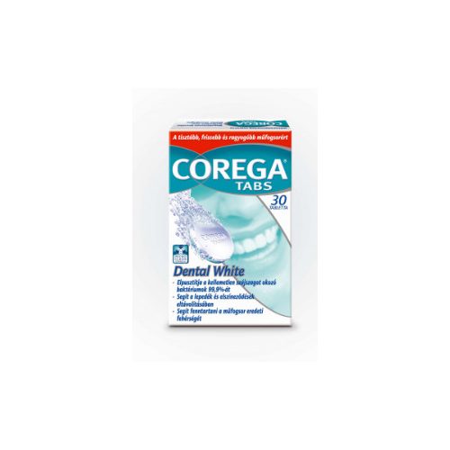 Corega Tabs Dental Weiss tabletta 30x