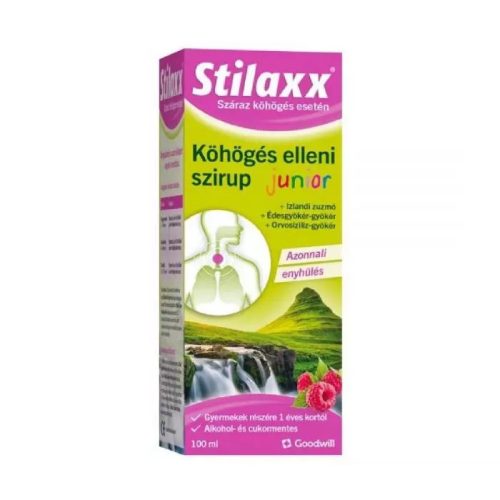 Stilaxx Junior szirup köhögés ellen 100ml
