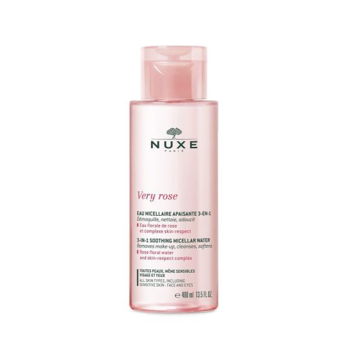 NUXE Very Rose 3in1 hidr.miccellás víz normál b. 400ml