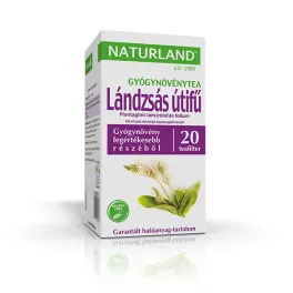 Lándzsás útifű tea filteres NATURLAND 20x1,5g
