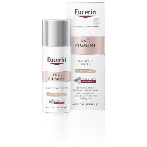 Eucerin Anti Pigment FF30 arckrém medium színezett 50ml
