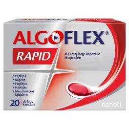 Algoflex Rapid 400 mg lágy kapszula 20x
