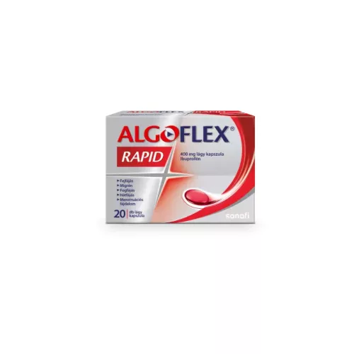 Algoflex Rapid 400 mg lágy kapszula 20x