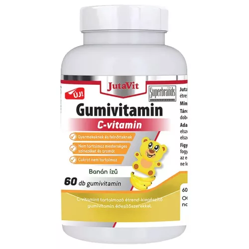 Jutavit C gumivitamin cukormentes 60x