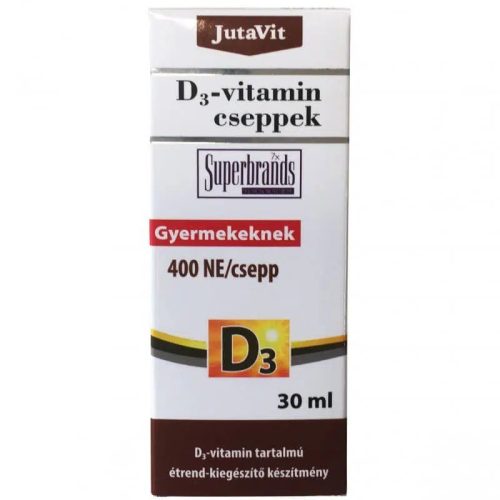 Jutavit D3 vitamin 400NE étrendkieg. csepp 30ml