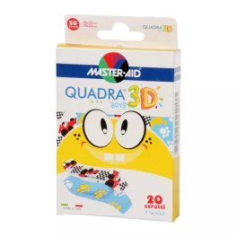 MASTER AID Quadra 3D sebtapasz boys 20x