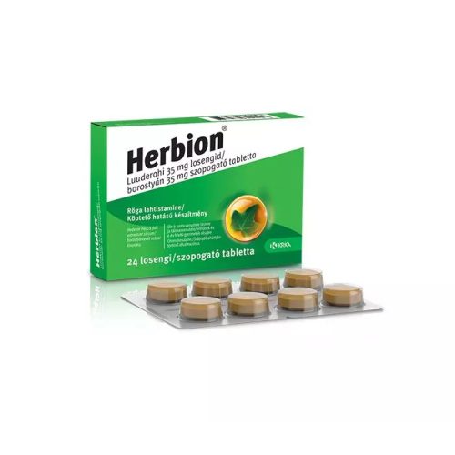 Herbion borostyán 35 mg szopogató tabletta 24x