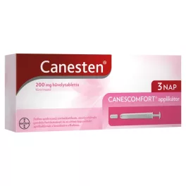 Canesten 200 mg hüvelytabletta 3x + applikátor