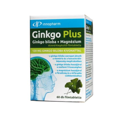 VitaPlus Ginkgo Plus Ginkgo Biloba Mg 120mg filmta 60x
