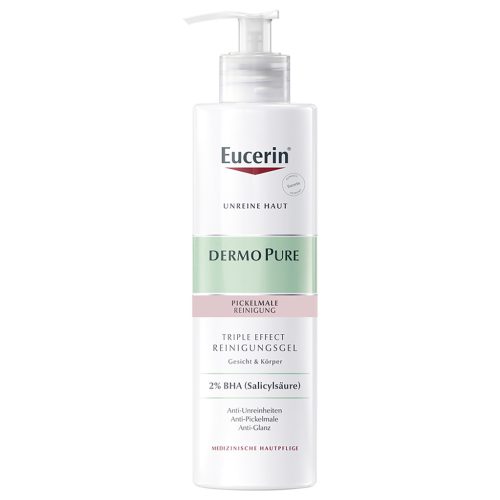 Eucerin Dermo Pure 3 hatás zselé 400ml