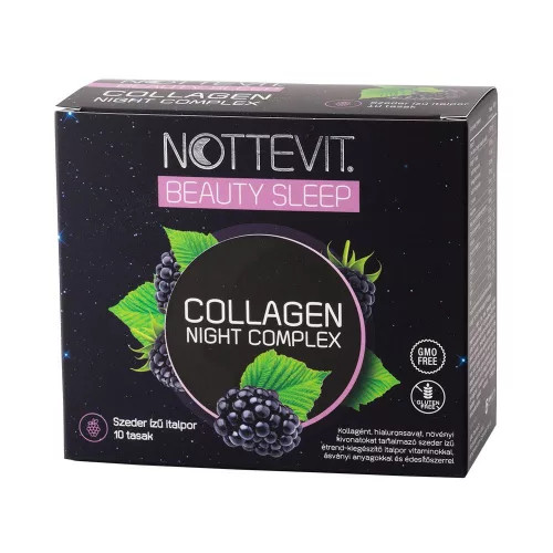 Nottevit Beauty Sleep Collagen night Compl.por 10x