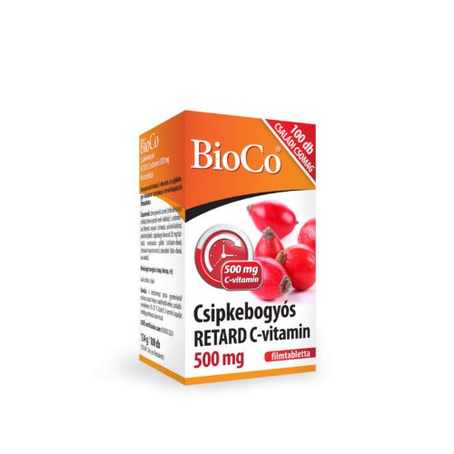Bioco Csipkebogyó C-vitamin 500 mg ret.filmtabl. 100x