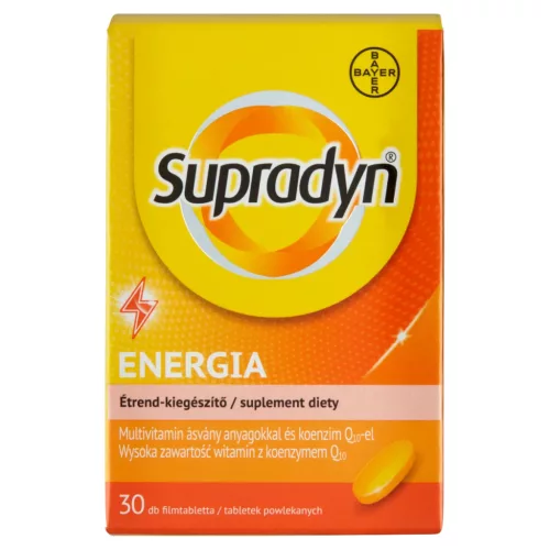 Supradyn Energia multivitamin Q10 filmtabletta 30x