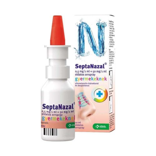 Septanazal 0,5 mg/1 ml + 50 mg/1 ml old.orrspr.gy. 10ml