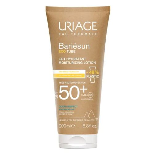 Uriage Bariésun tej SPF50+ 200ml környezetbarát tubu