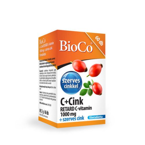 Bioco C+Cink retard C 1000mg filmtabletta 60x