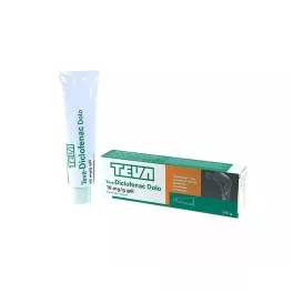 Teva-Diclofenac Dolo 10 mg/g gél (régi:Diclofenac 100g