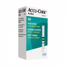 AccuChek Active Glucose vércukorszintmérő csík 50x