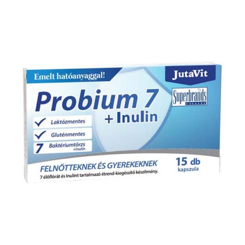 JutaVit Probium 7 + Inulin kapszula 15x