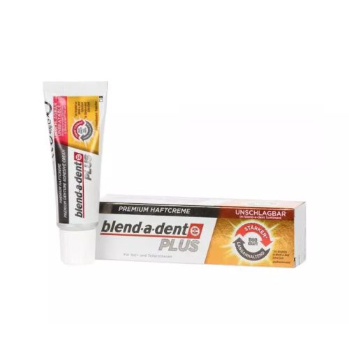 Blend-a-dent műfogsorrögzítő krém Prémium Plus Duo 40g