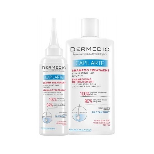 DERMEDIC Capilarte hajnöv. serkentő szett 300+150ml