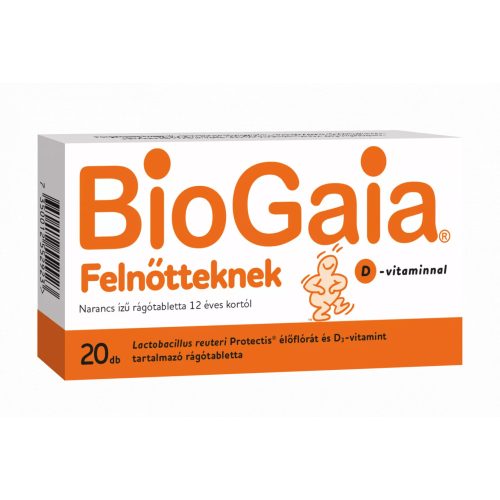 Biogaia Protectis Felnőtt D rágótabletta 20x