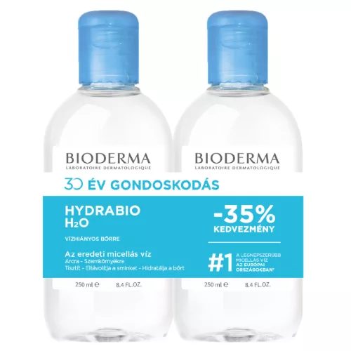Hydrabio H2O Micellafesztivál BIODERMA 2x250ml