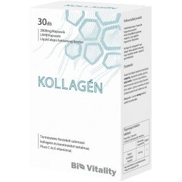 Kollagén tartalmú kapszula BIO VITALITY 30x