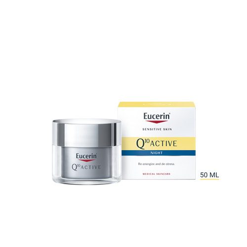 Eucerin Q10 Active Ránctal.éjszakai krém (63416) 50ml