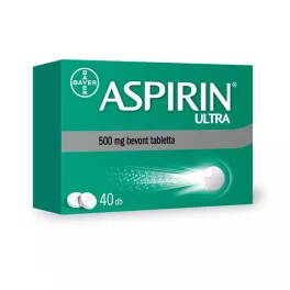 Aspirin Ultra 500 mg bevont tabletta 40x